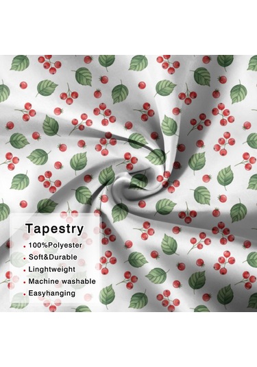 Noel Temalı 50x50 İnç Kare Goblen Duvar Halısı, Oturma Odası, Yatak Odası Ve Genç Odası İçin