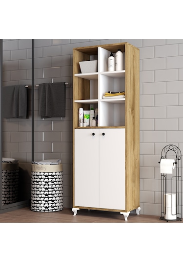 Moxen Mobilya Bdr4 Çok Amaçlı Dolap Raflı MXNBDR4004CVZBYZ