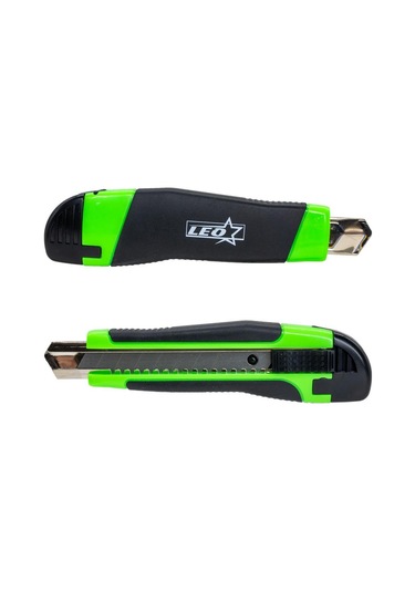 Leo Sx-82 Plastik Maket Bıçağı Yedek Uç Hazneli 18 Mm 2 Yedekli