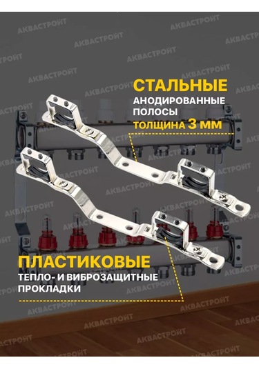 Thermofix Kolektör İçin Evrensel Braket 1" Çift 150749302