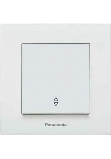 Panasonic 1 Tuşlu Geçiş Anahtarı, Çerçeveli 398470011