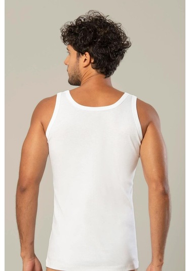 Erdem Erkek Ribana Klasik Askılı Atlet 1110 - 6 Adet 001