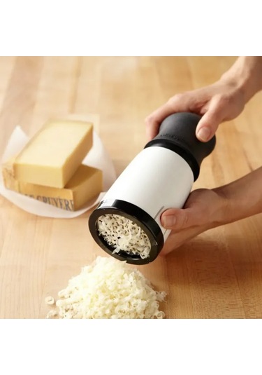 Peynir Rende 2 Desen Bıçak Mutfak Aletleri Çikolata Rende Dıy Beyaz - Siyah