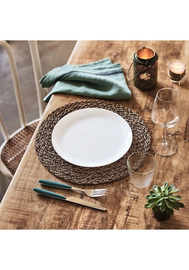 Dıwalı Beyaz Servis Tabağı 25 Cm 6lı Set