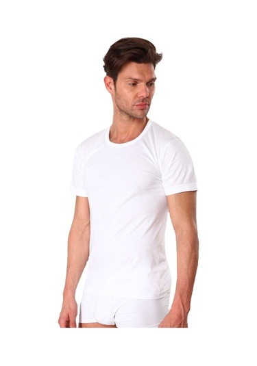 Çok Renkli 6'Lı Bisiklet Yaka %100 Penye Redzone