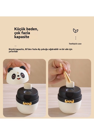 Panda Kürdan Silindiri Otomatik Olarak Açılır Çok Renkli