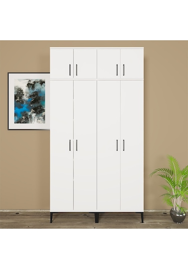 Kalender Dekor Alba-1-3-4-4 Alb01 Portmanto Vestiyer Ayakkabılık