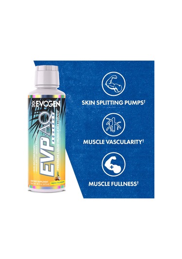 Evogen Evp Liquid Glycerol Muscle Volumizer Preworkout For Pumps Vascularity Hydration 473 Ml