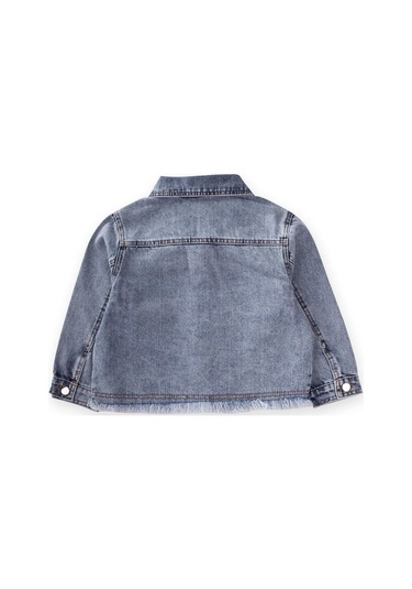 Cigit Kot Ceket 2-7 Yaş Mavi Mavi