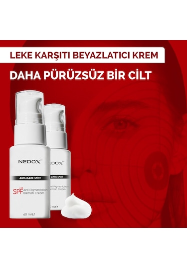 Nedox Cilt Beyazlatıcı Leke Kremi 60 ML