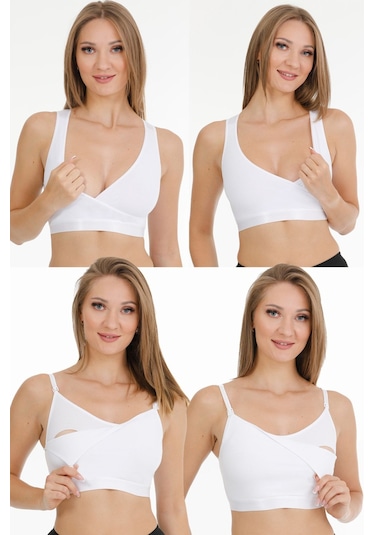 Par Lıngerıe Emzirme Büstiyeri 4lü Set