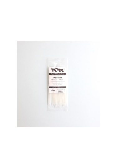 Tork Beyaz Kablo Bağı 2,5X150