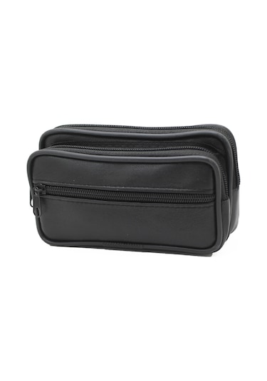 PENTA POLO HAKİKİ DERİ ÇİFT GÖZLÜ BÜYÜK BEL KEMER ÇANTASI