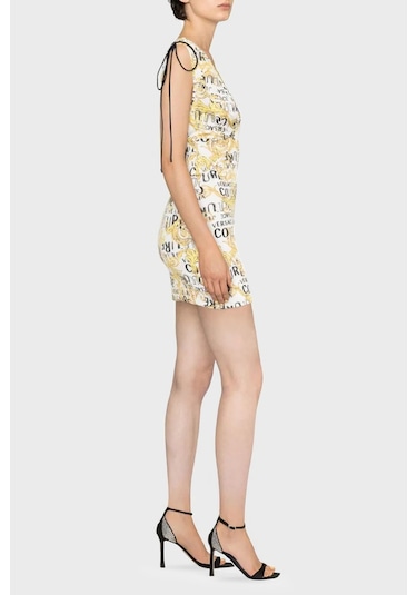 Versace Bayan Elbise 74HAO921 JS162 G03 BEYAZ