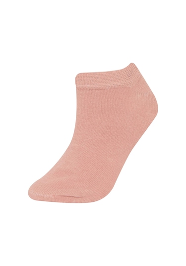 DeFacto Kız Çocuk 3'lü Pamuklu Patik Çorap E6055A8NSKR1