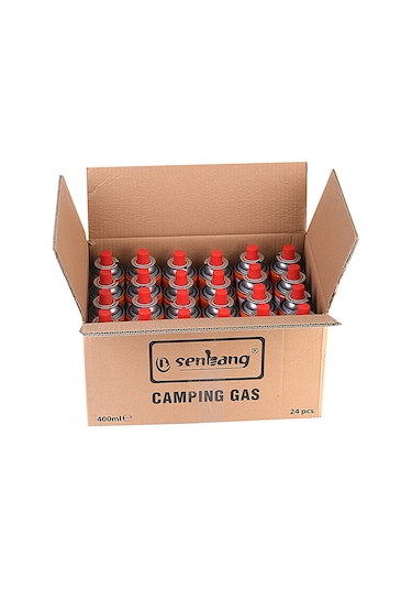 Senbang Kamp Ocak Gazı Valfli Kartuş 24 x 227 G Çok Renkli