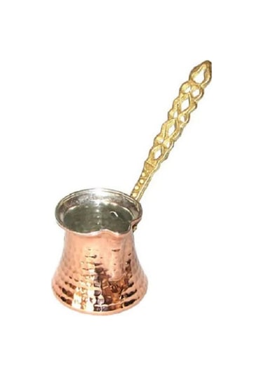 3 DEMLİKLİ BAKIR ÇAY KAZANI + 3 ADET DEMLİK + 2 ADET CEZVE