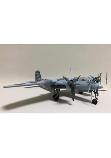 Focke Wulf Ta 154 Moskito Pm Model Gece Avcı Uçağı Demonte Plastik Maketi