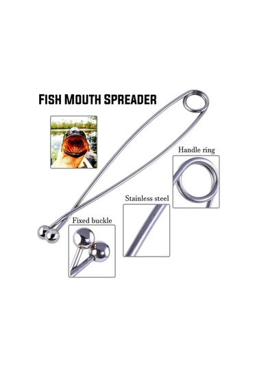 MSO Olta Balıkçılık Paslanmaz Çelik Balık Ağzı Açma Müdahale Aparatı