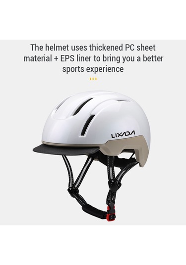 Lixada Gri Nefes Alabilir Darbeye Dayanıklı Bisiklet Kaskı 12 Standart Gri