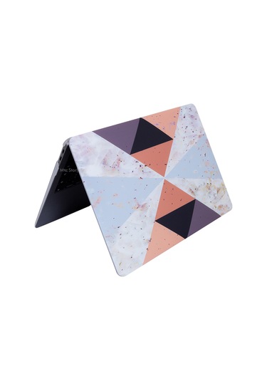 Macbook Air Kılıf 13.6 İnç M2-m3 Tangram01nl Touchıd'li Air M2-m3 13.6" A2681 A3113 İle Uyumlu Karışık