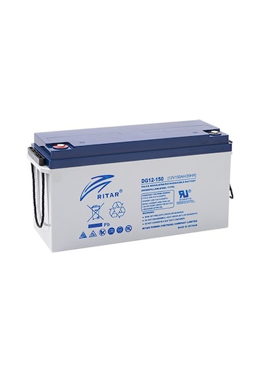 Ritar Dg12-150 12v 150ah Deep Cycle Jel Akü