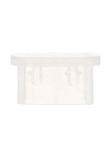 Type-c Tüm Telefonlara Uyumlu Toz Ve Kir Önleyici Şarj Soketi Koruyucu Tıpa Slikon 3 Adet Beyaz