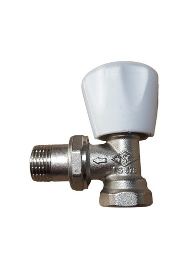 Kalde Köşe Radyatör Vanası - 1/2 - Ağır Tip