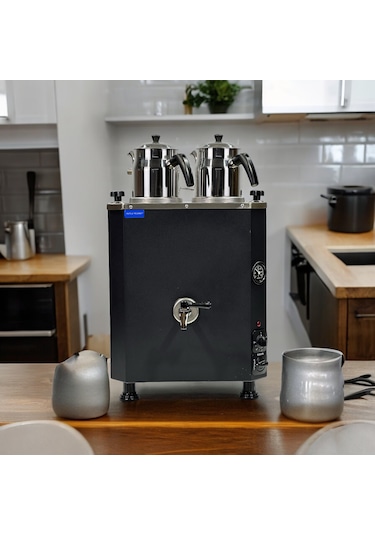Kutlu Titanium 2 Demlikli Elektrikli Çay Kazanı