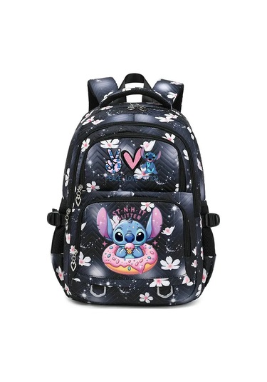 Disney Lilo Stitch Su Geçirmez Kadın Sırt Çantası Kadın Seyahat Çantası Sırt Çantaları Okul Çantası Genç Kızlar İçin Sırt Çantası Mochila Kırtasiye Altın