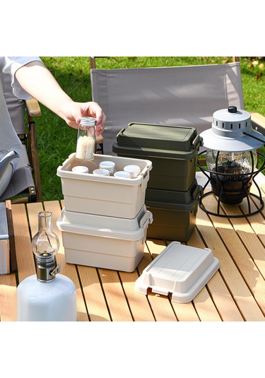 Suntek Açık Saklama Kutusu Kamp Seyahat Yürüyüş Yeşil Yeşil