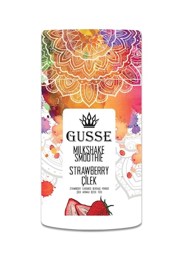 Gusse Çilek Milkshake ve Smoothie Tozu 1 KG