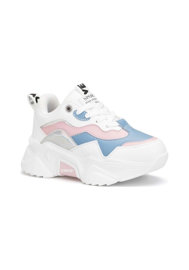 Dark Seer Kids Ds K 2110 Sneaker 2025 Kız Çocuk Beyaz-mavi