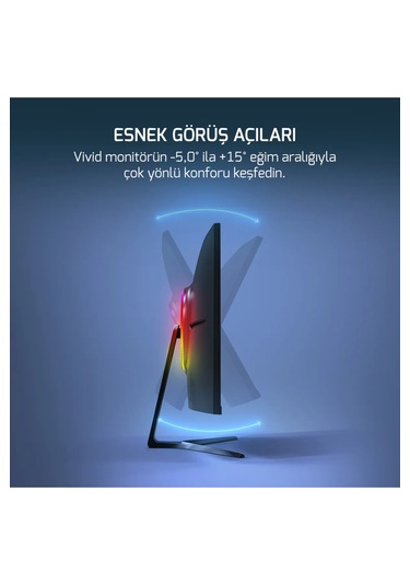 Gamepower Vivid V60 27" Curved 240hz 0.5ms Va Gaming Monitör