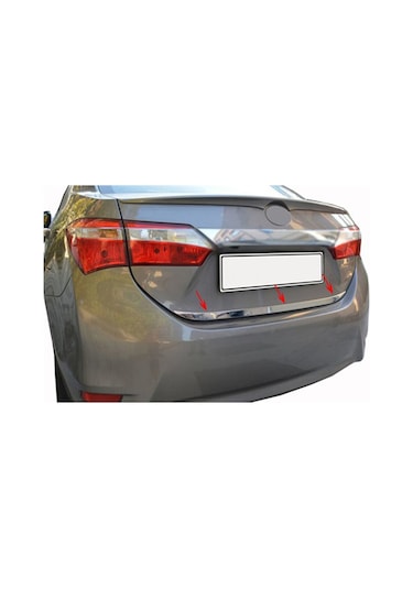 Toyota Corolla Krom Bagaj Alt Çıta 2014-2018 Arası