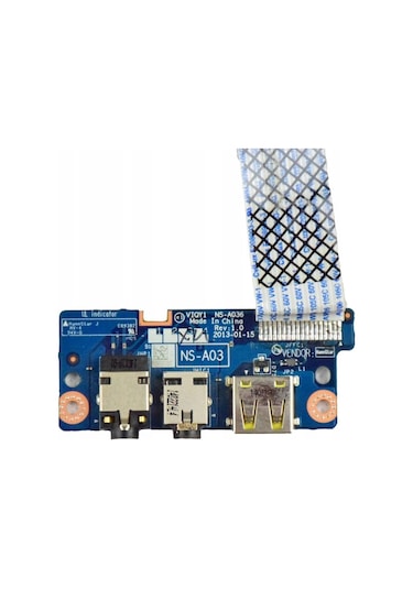 Lenovo Uyumlu Ideapad Y500 Y510 Y510P Usb Audio Jack Board