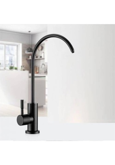 Sardıcı Siyah Arıtma Suyu Musluğu Krom