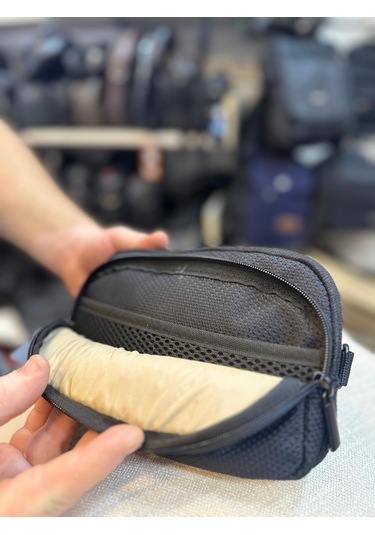 Trg Polo Siyah Su Geçirmez Kumaş El Omuz Çantası Siyah