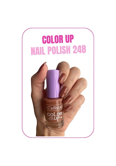 Callista Color Up Nail Polish Oje 248 Double Espresso - Kahverengi