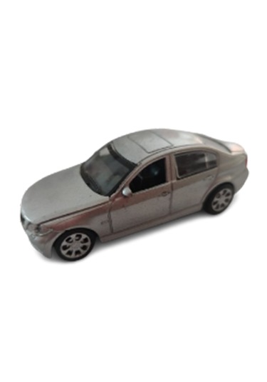 Metal Oyuncak Gri Araba 10 Cm