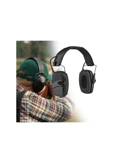 Homyl Kulak Manşonları İnşaat İşitme Koruması Siyah