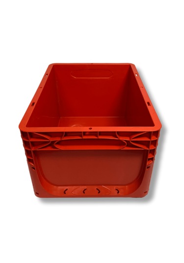 Alpbx 1.kalite Kırmızı Plastik Kasa 40x30x22 Cm - Kutu 21 Litre