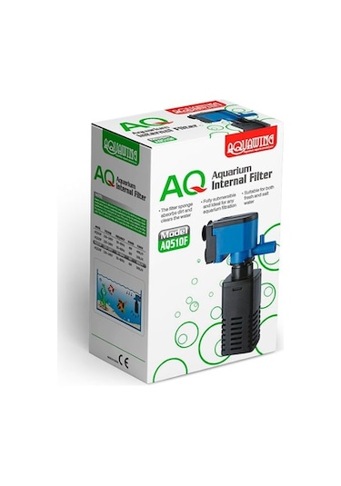 Aq510F-Aquawing Akvaryum İç Filtre 4W 400L/H