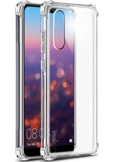 Huawei P20 Lite Kilif Seffaf Nitro Anti Shock Kapak 563051417