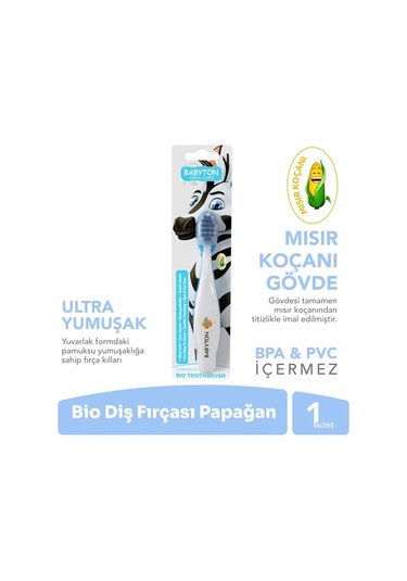 Babyton Bio Zebra Çocuk Diş Fırçası