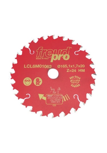 Freud Ahşap Testere Bıçağı Lc16m 165 20 1.7mm 24t Lcl6m01062