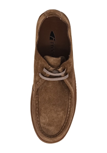 Freefoot 264102 Erkek Klasik Ayakkabı - Toprak