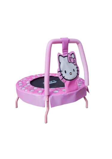 90 Cm Tutamaklı Hello Kitty Trambolin