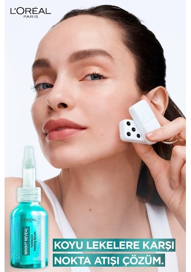 L'Oreal Paris Bright Reveal Koyu Lekelere Karşı Hızlı Etkili Yenileyici Peeling Serum 25 ML