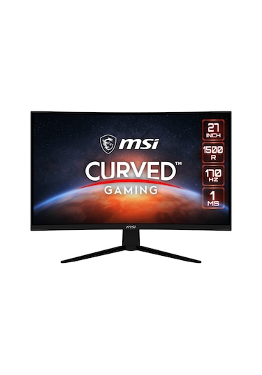 MSI G273CQ 27" 1 MS 170 Hz FreeSync Premium WQHD Curved VA LED Monitör